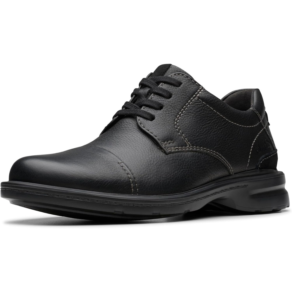 image:imageClarks Mens Gessler CapBlack Tumbled