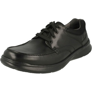 Clarks Men’s Cotrell Edge Oxford(Black (Blk Smoothlea))