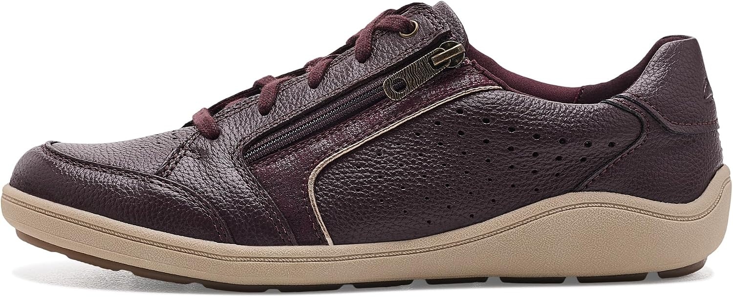 image:imageClarks Womens Bryianne DazzMerlot Leather