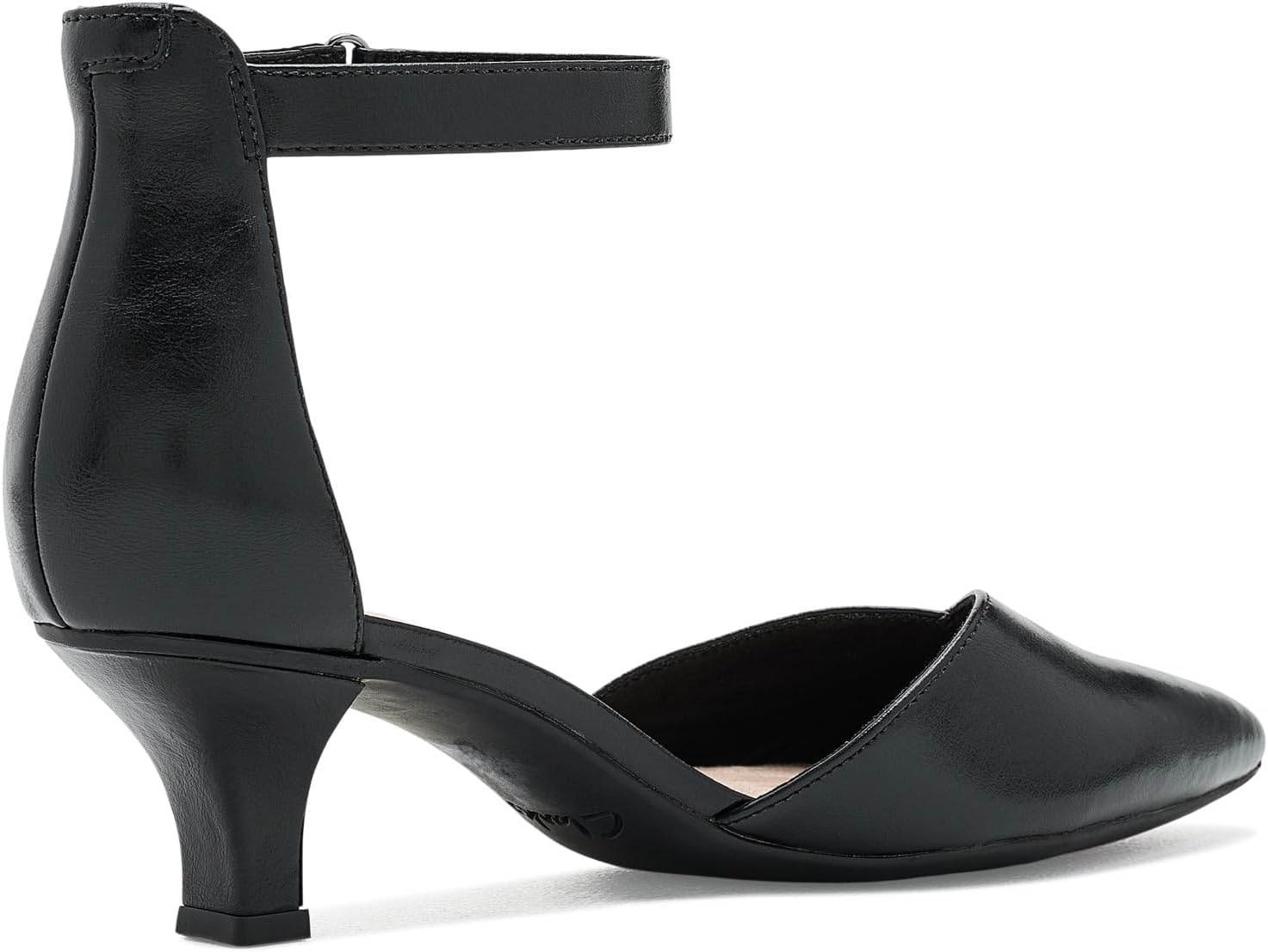 image:imageClarks Womens Kepley Strap PumpsBlack Leather