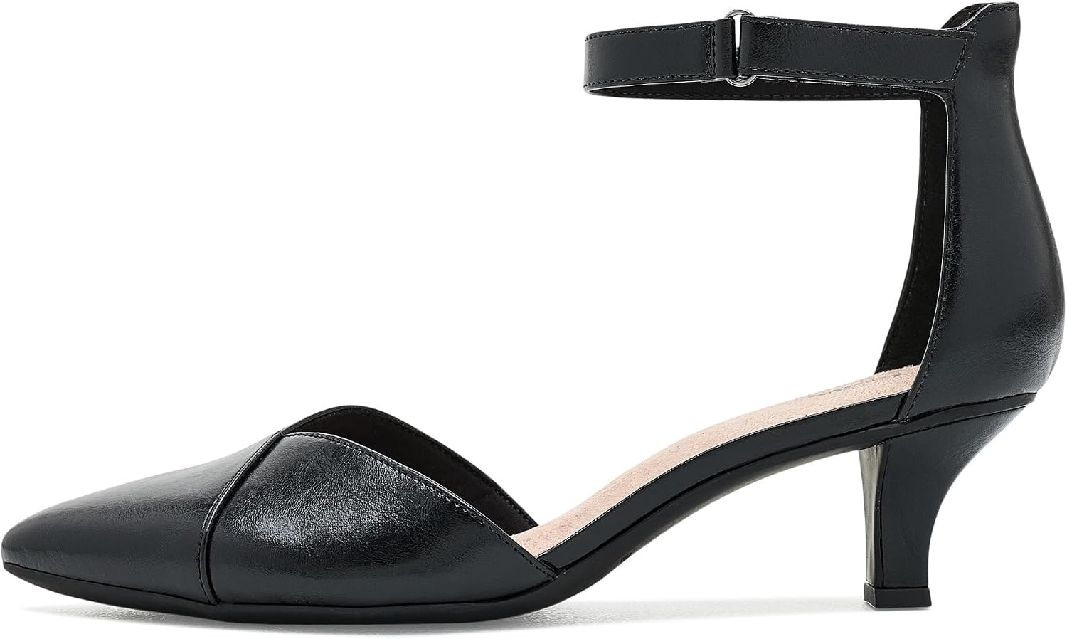 image:imageClarks Womens Kepley Strap PumpsBlack Leather