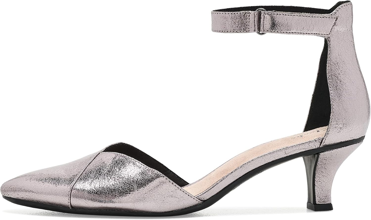 image:imageClarks Womens Kepley Strap PumpsPewter Metal