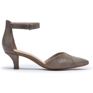 Clarks Women’s Kepley Strap Pumps(Taupe Synthetic)