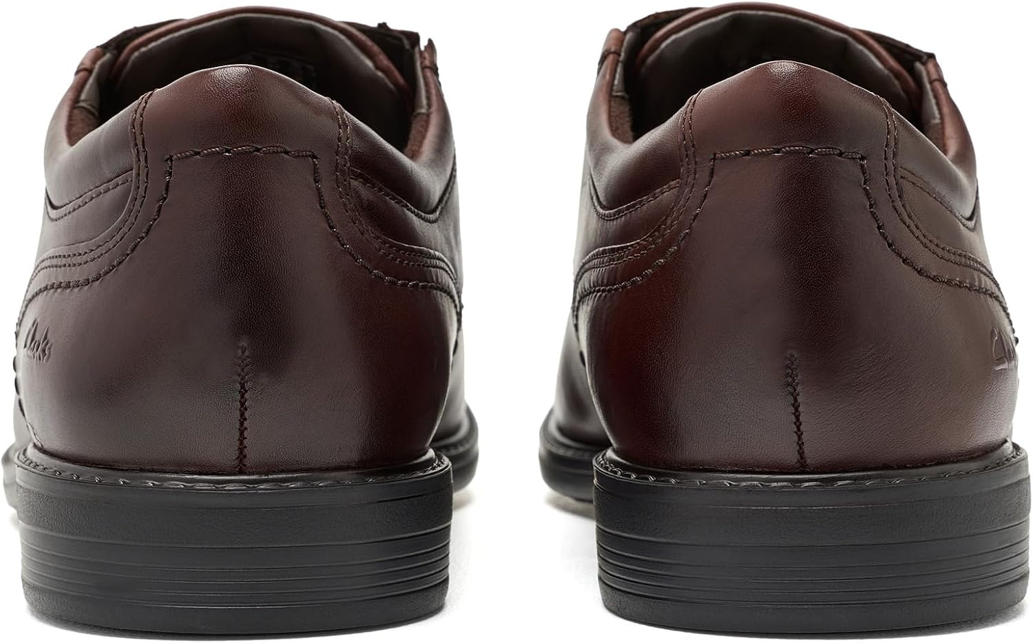 image:imageClarks Mens Dresslite CapDark Brown Leather