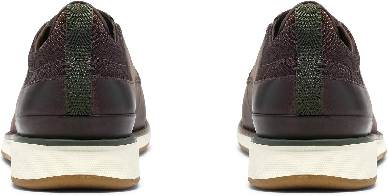 image:imageClarks Mens FlexHybrid SneakersDark Brown Leather