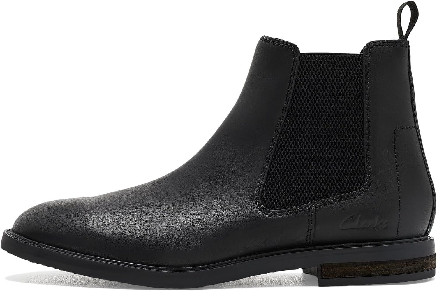 image:imageClarks Mens Jaxen Easy Ankle BootsBlack Leather