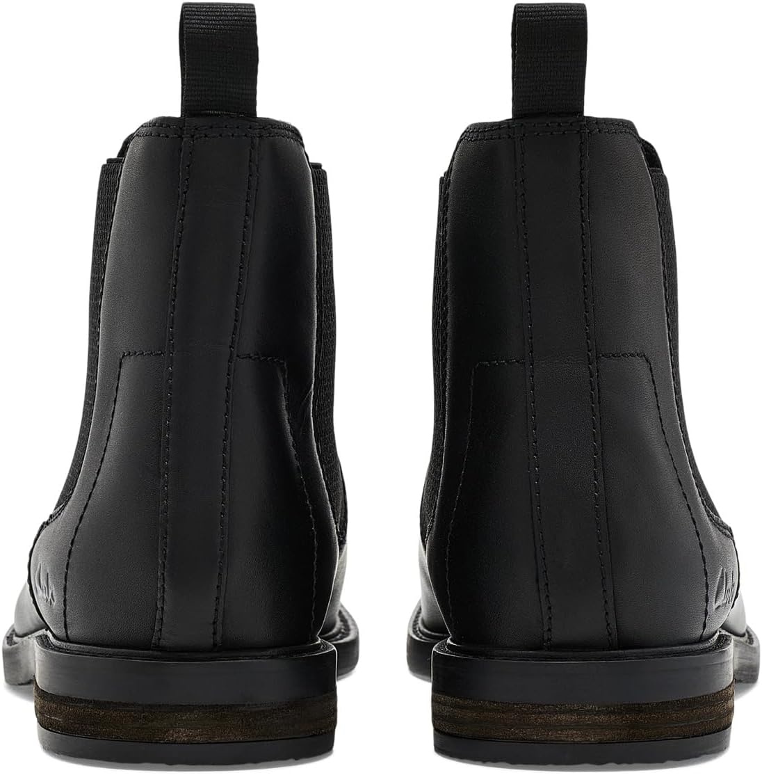 image:imageClarks Mens Jaxen Easy Ankle BootsBlack Leather