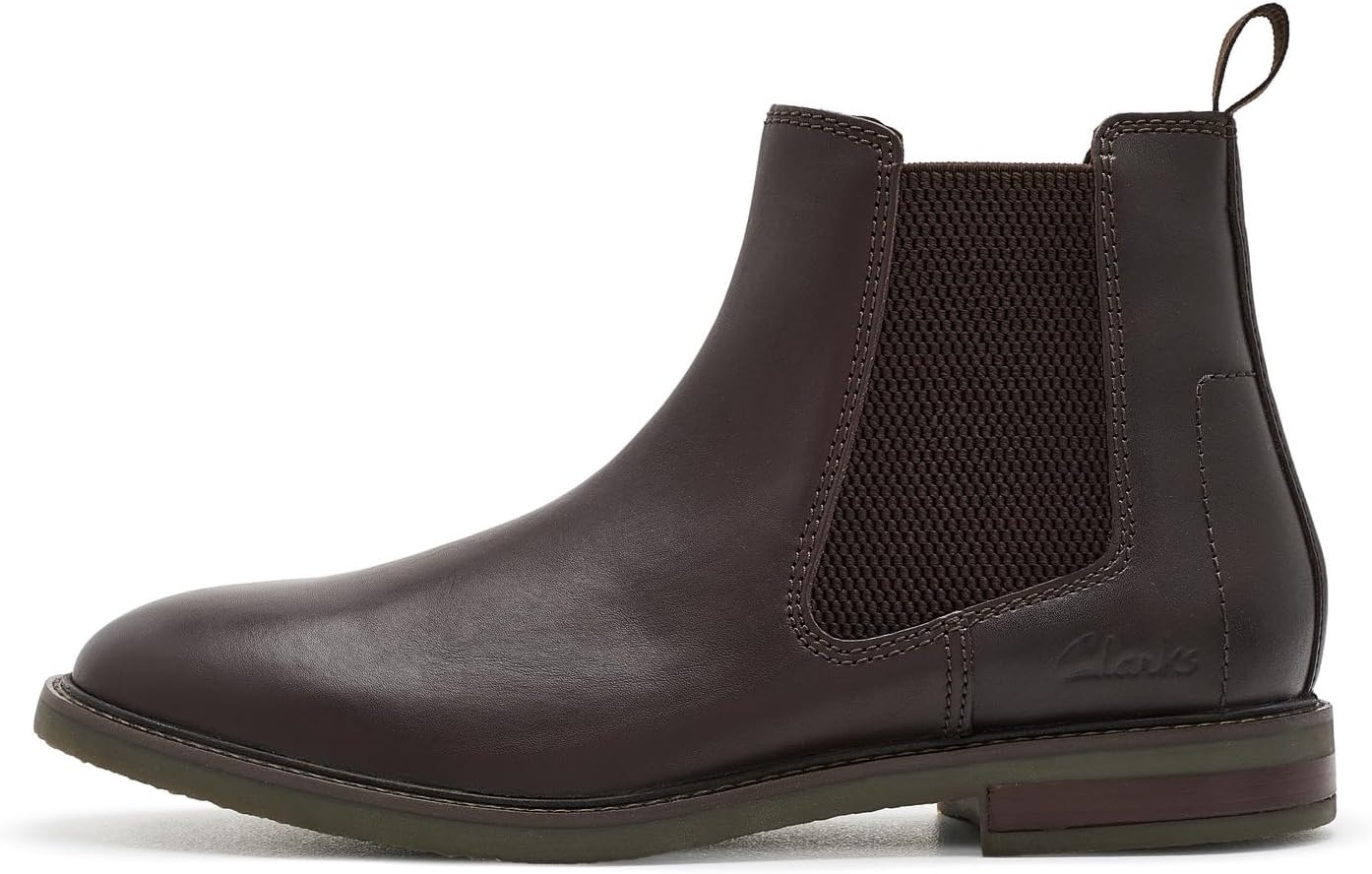 image:imageClarks Mens Jaxen Easy Ankle BootsBrown Leather