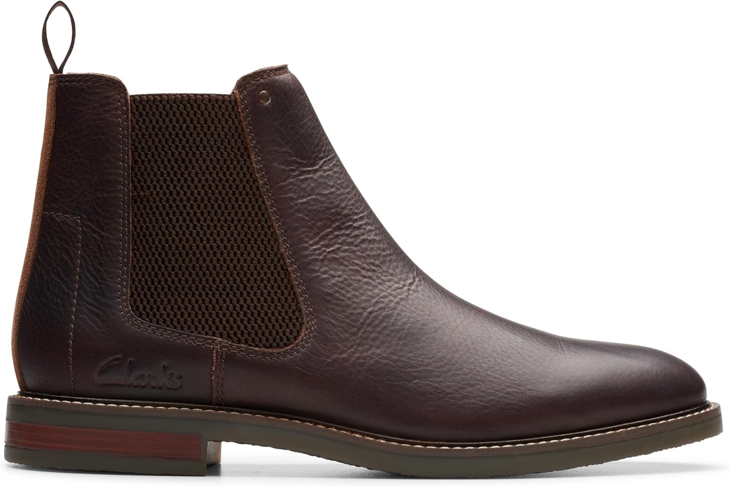 image:imageClarks Mens Jaxen Easy Ankle BootsBrown Tumbled